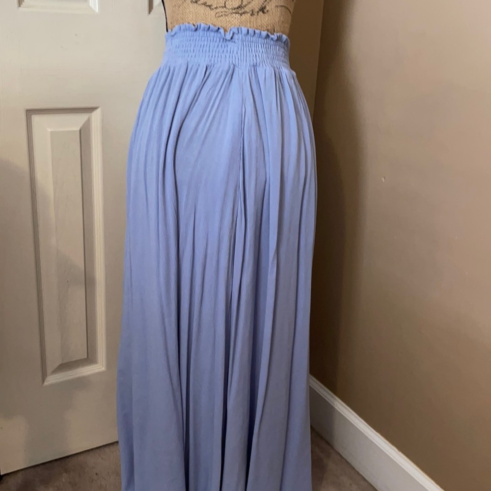 Blue maxi skirt!